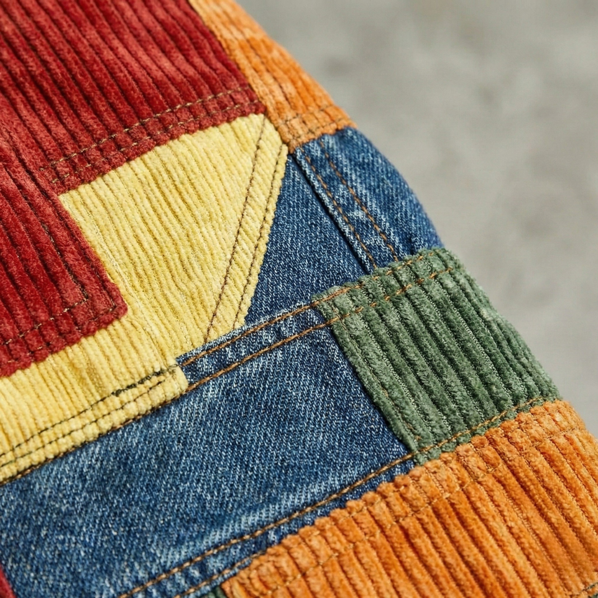 Martin | Pantalones Cargo Patchwork