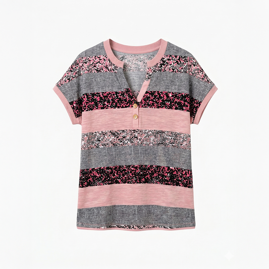 Mariaje | Blusa a Rayas Informal