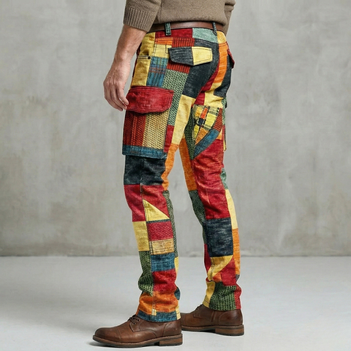 Martin | Pantalones Cargo Patchwork