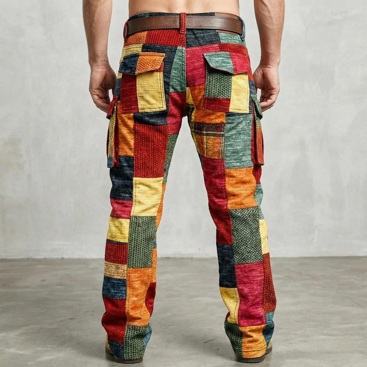 Martin | Pantalones Cargo Patchwork