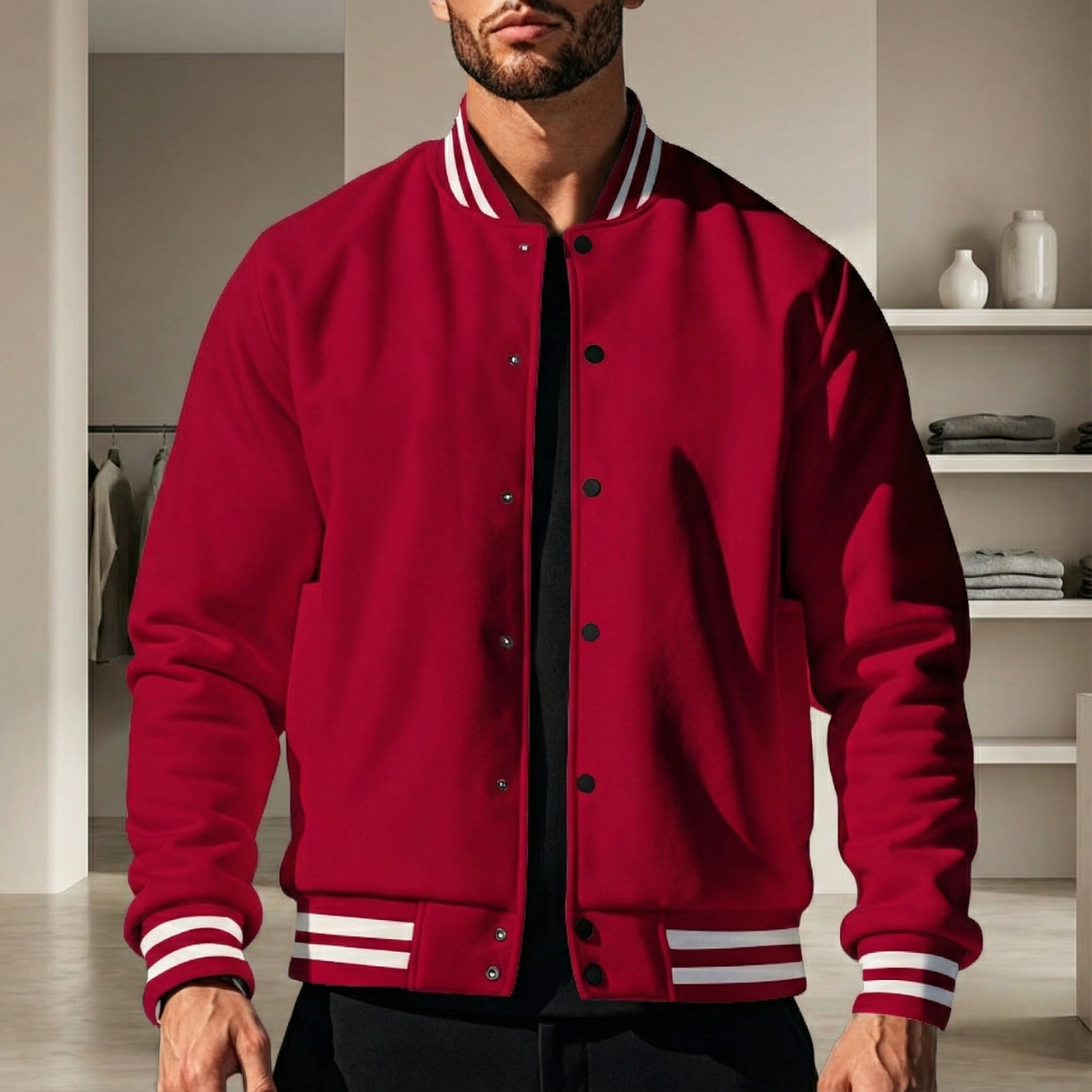 Santiago | Chaqueta Universitaria Acolchada