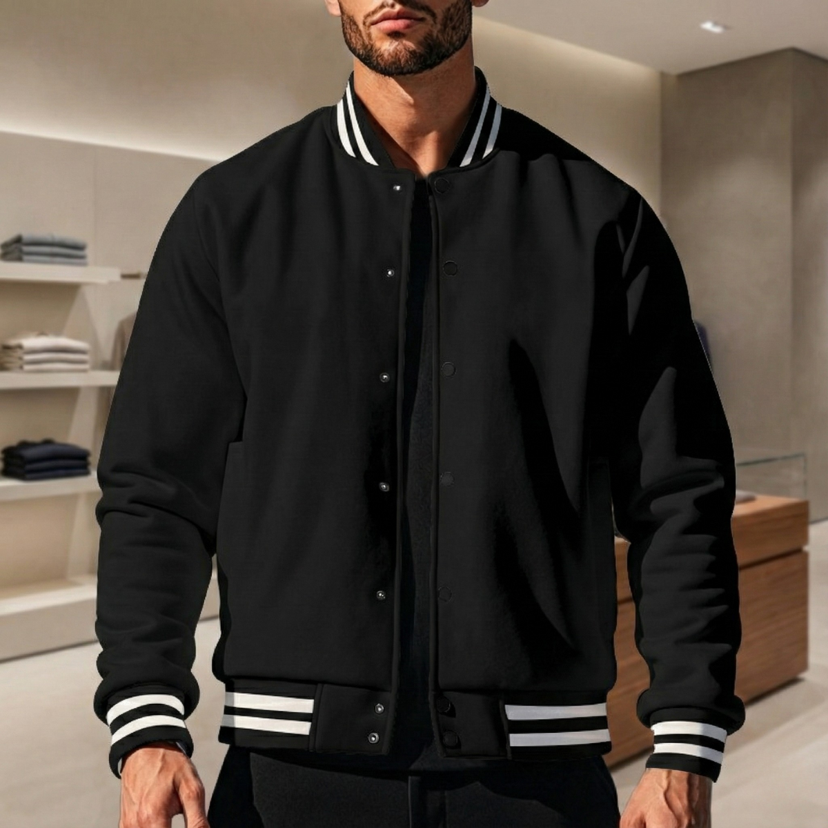 Santiago | Chaqueta Universitaria Acolchada